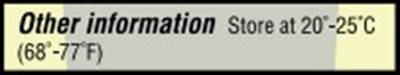 Other Information.jpg Storage and handling - Other Information